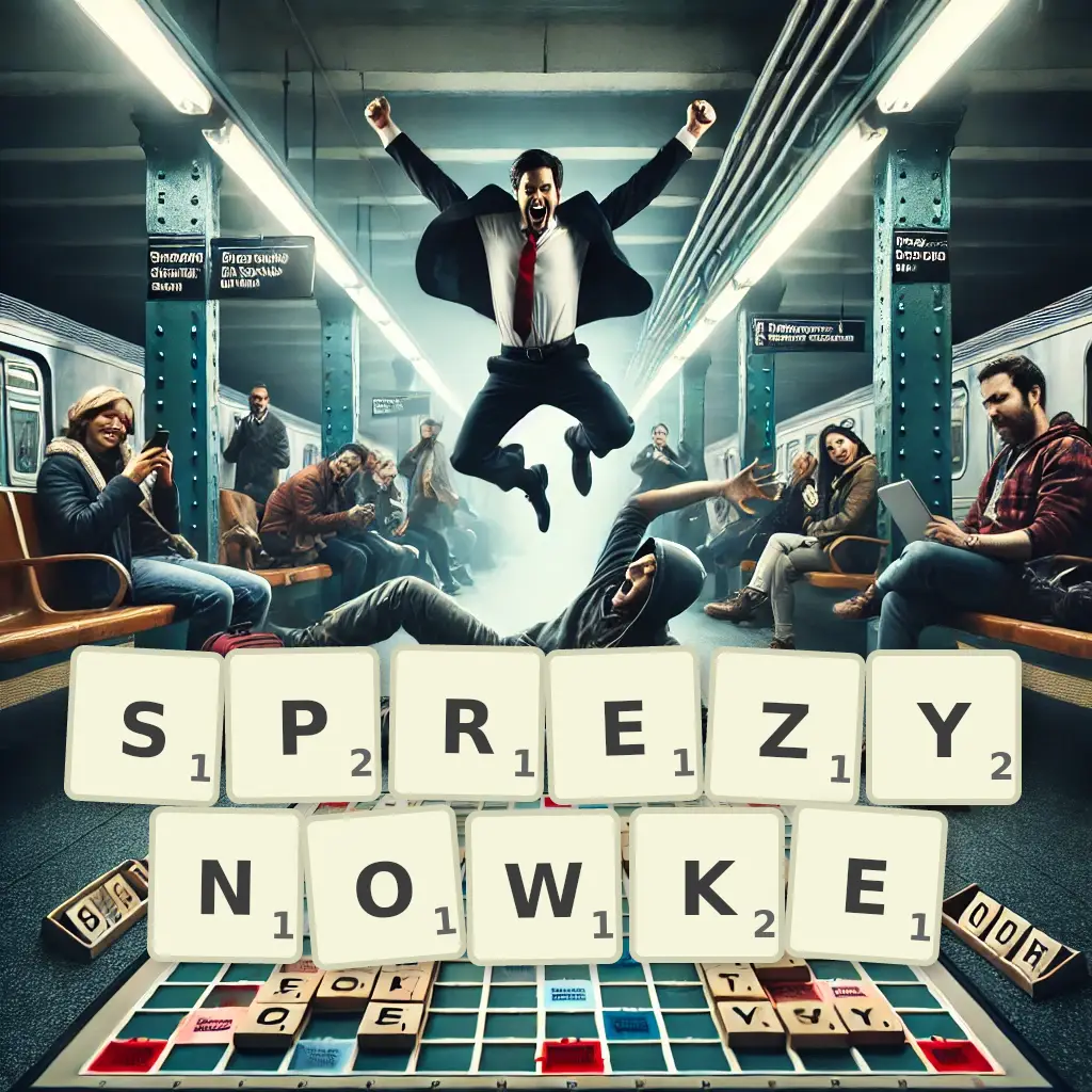 Słowa z liter SPRĘŻYNÓWKĘ