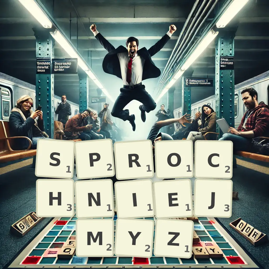 Słowa z liter SPRÓCHNIEJMYŻ