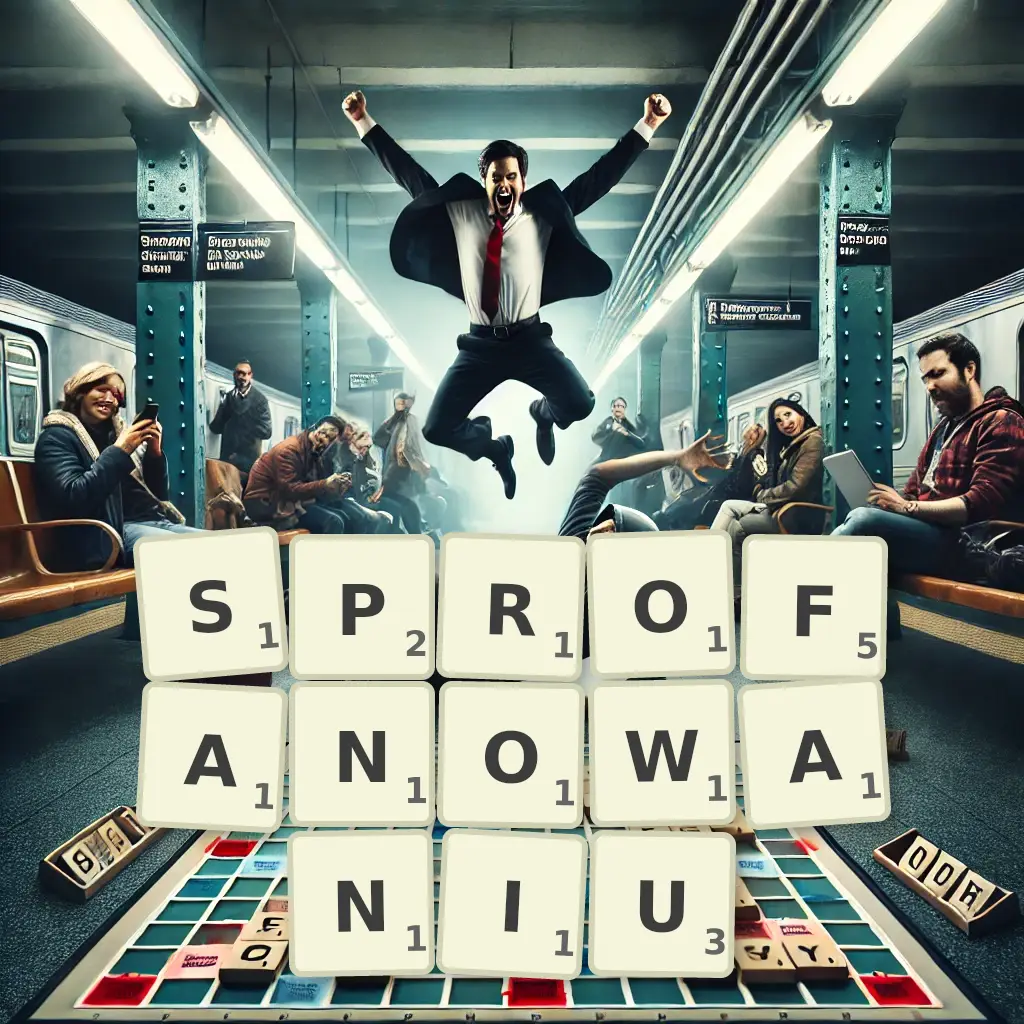 Słowa z liter SPROFANOWANIU