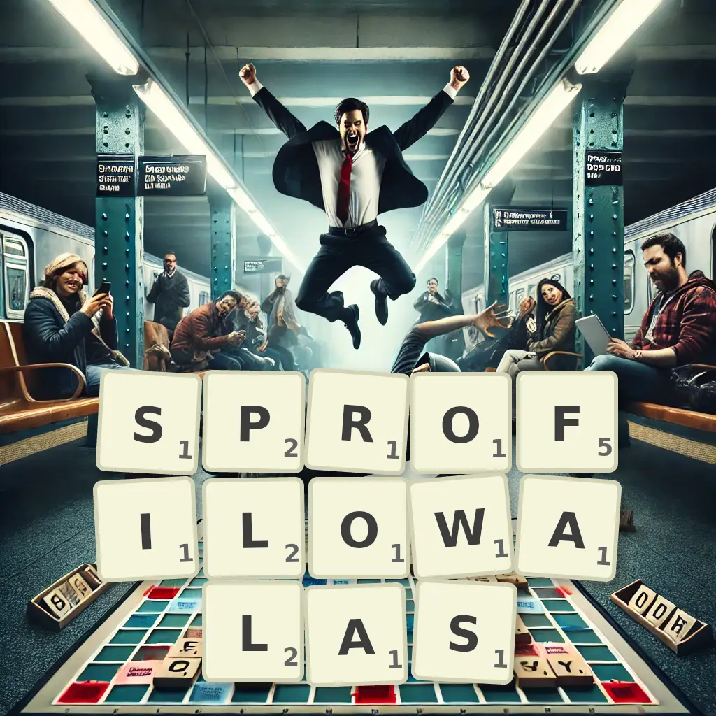 Słowa z liter SPROFILOWAŁAŚ