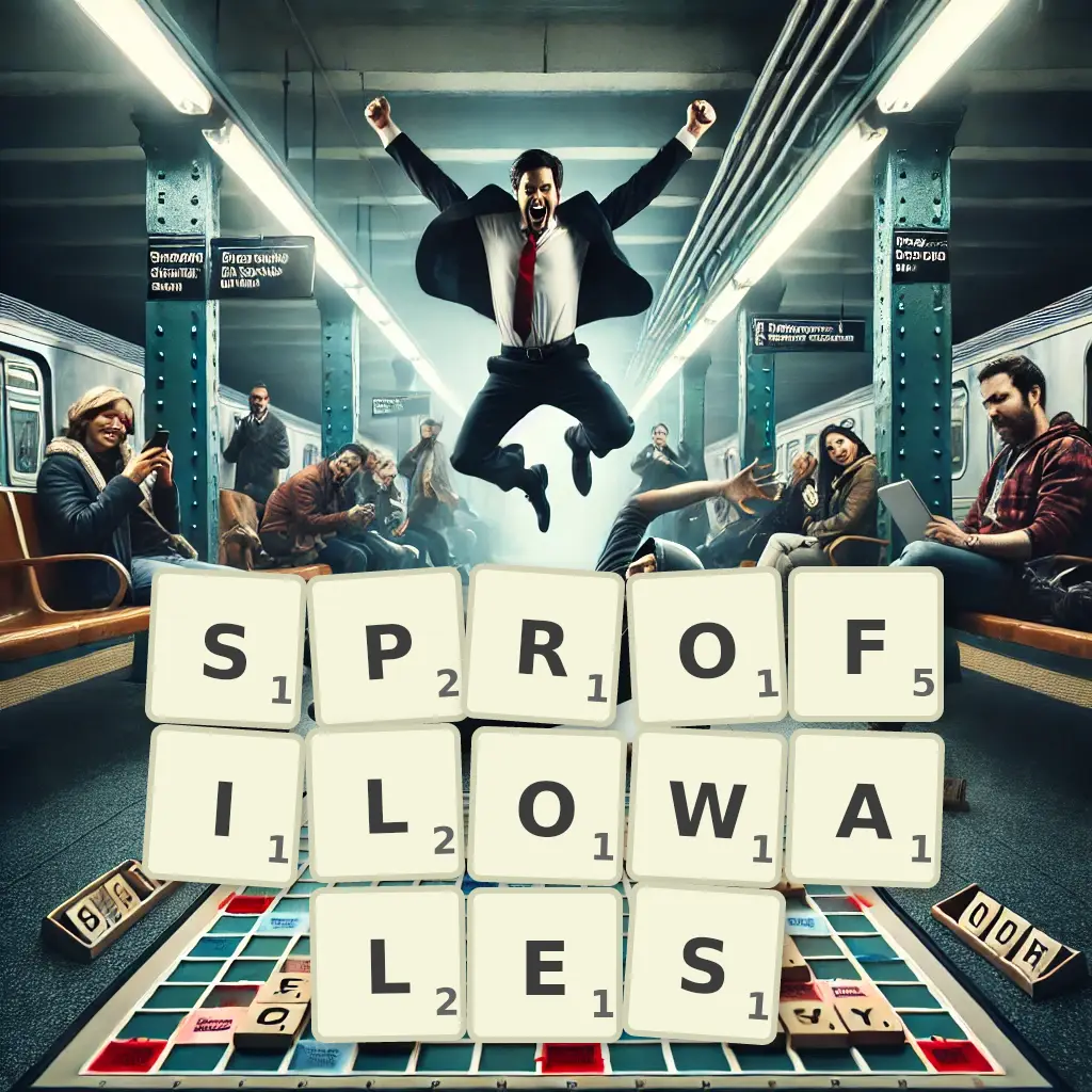 Słowa z liter SPROFILOWAŁEŚ