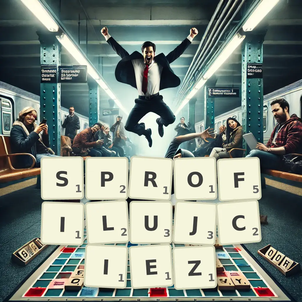 Słowa z liter SPROFILUJCIEŻ