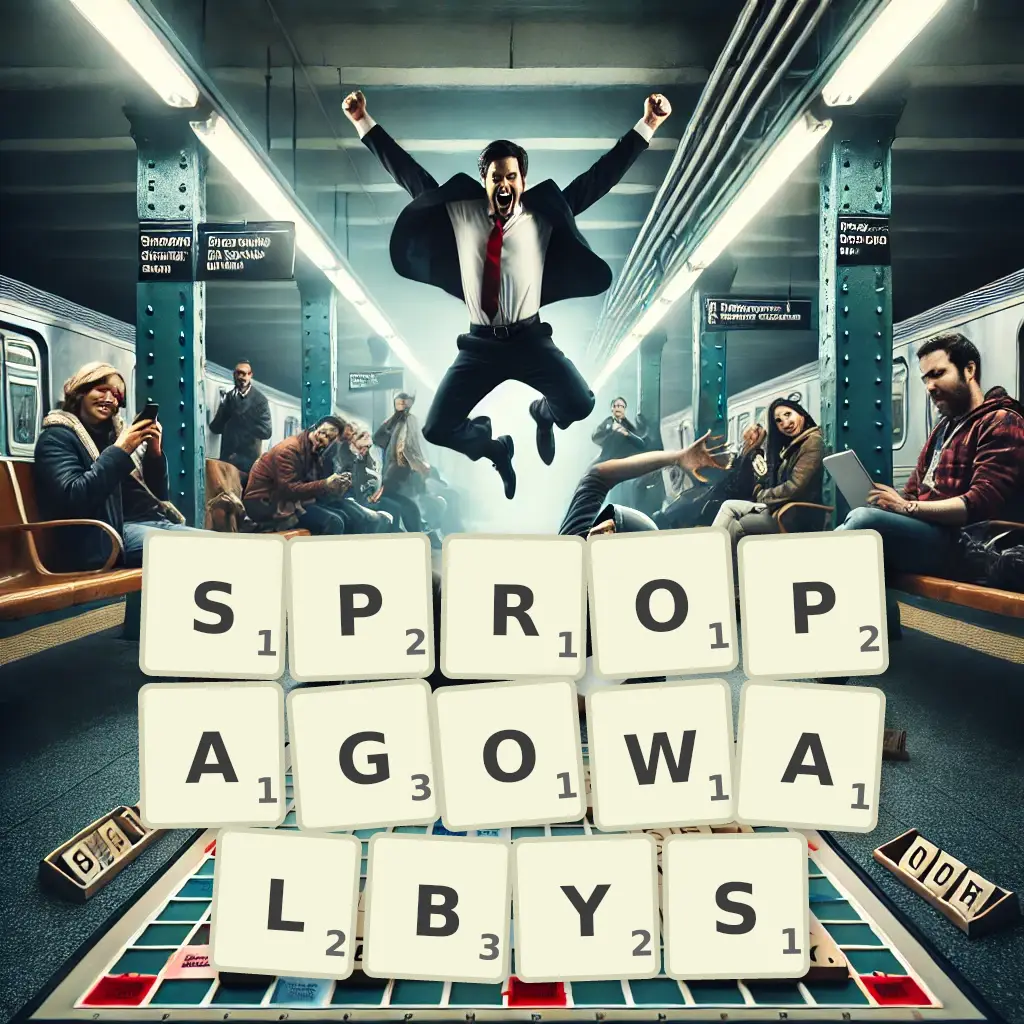 Słowa z liter SPROPAGOWAŁBYŚ