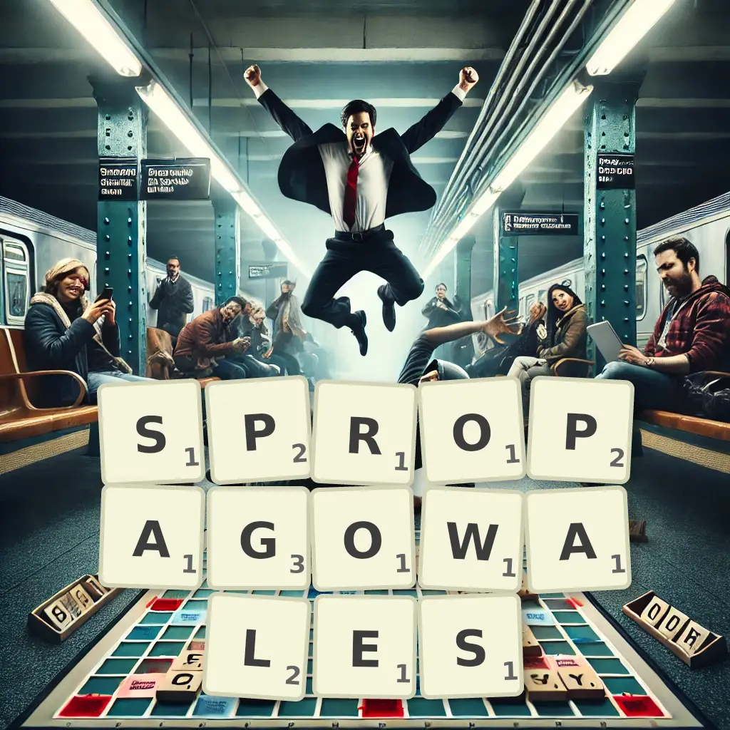 Słowa z liter SPROPAGOWAŁEŚ