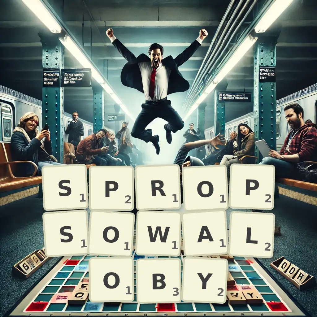 Słowa z liter SPROPSOWAŁOBY