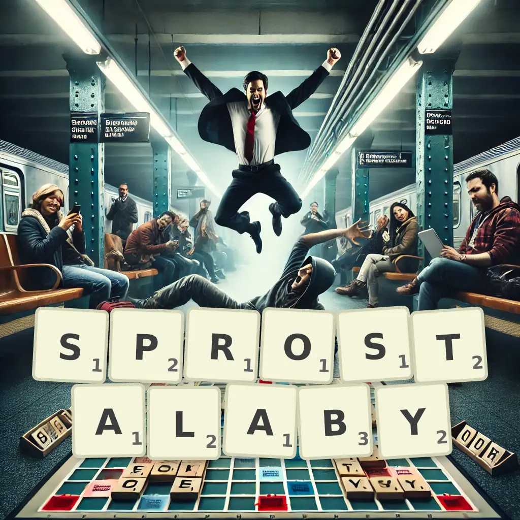 Słowa z liter SPROSTAŁABY