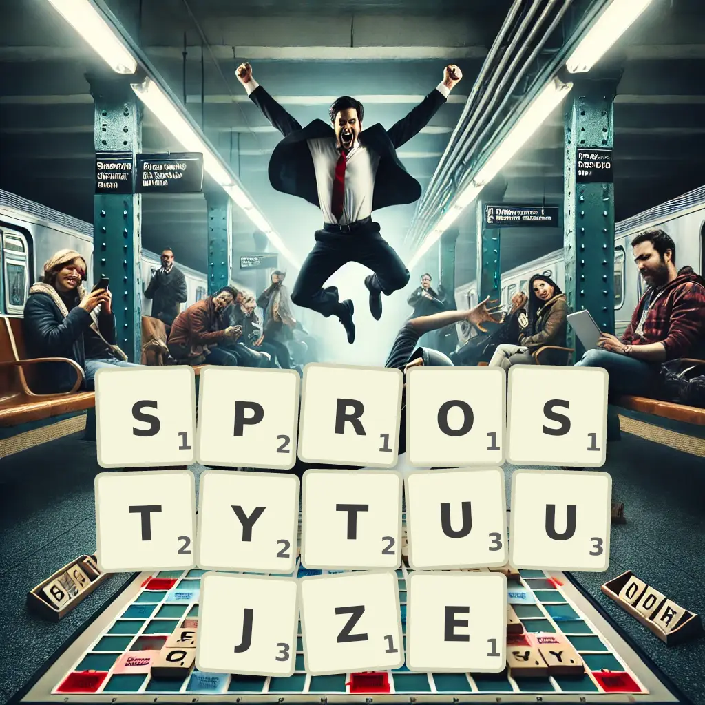 Słowa z liter SPROSTYTUUJŻE