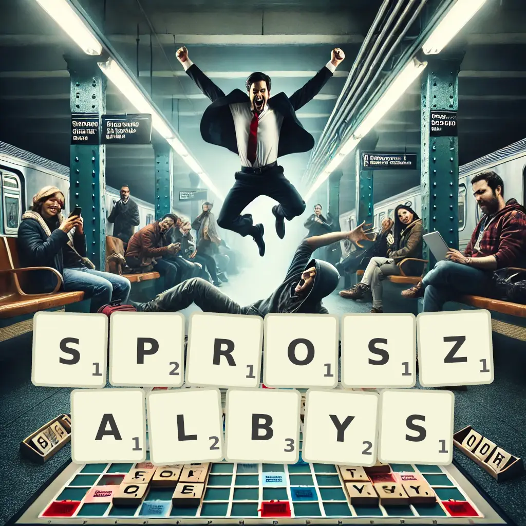 Słowa z liter SPRÓSZAŁBYŚ