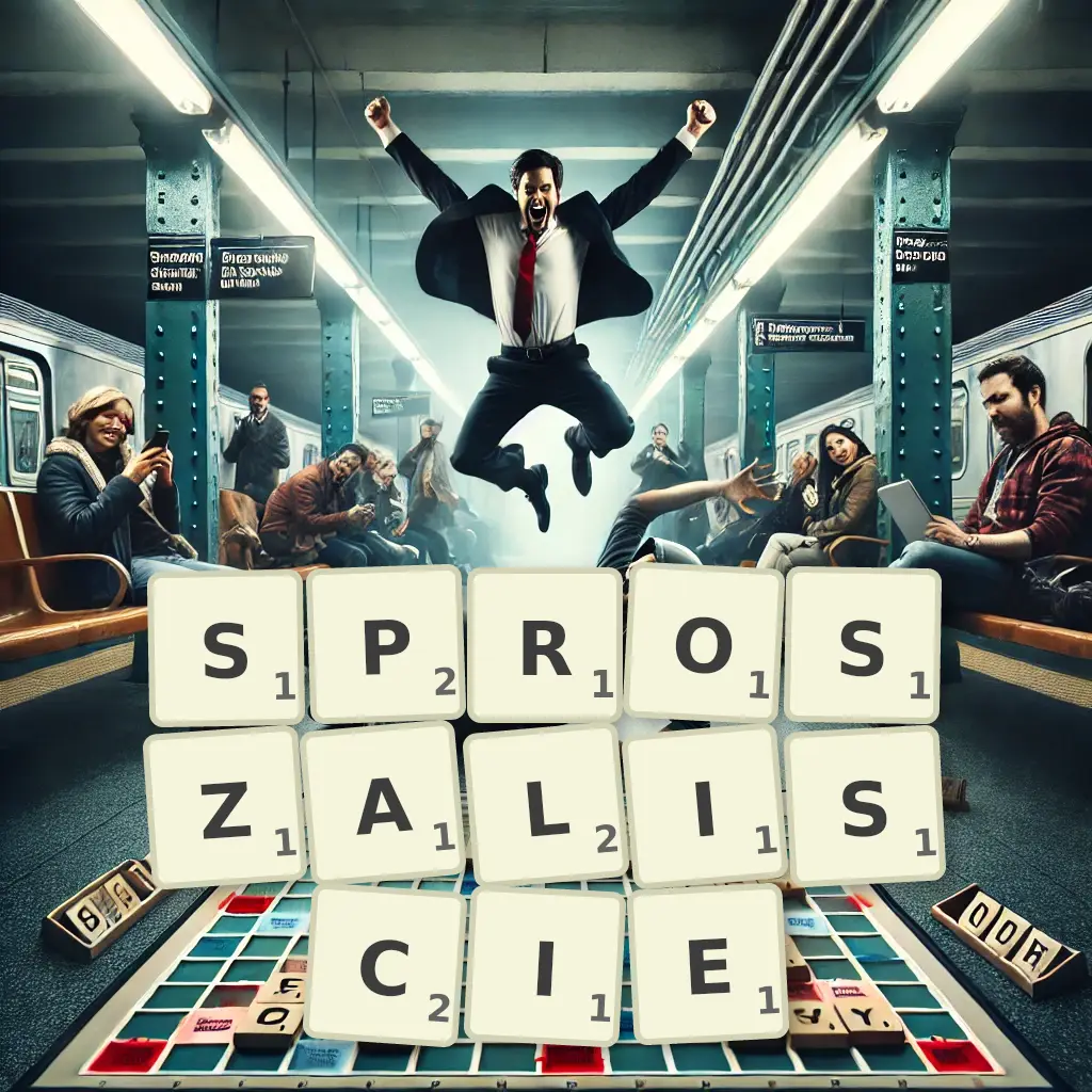 Słowa z liter SPRÓSZALIŚCIE