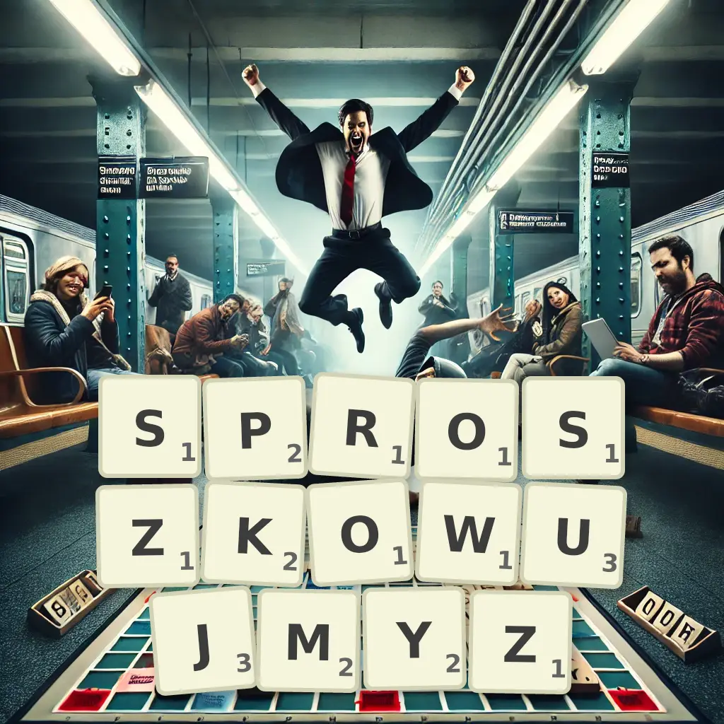 Słowa z liter SPROSZKOWUJMYŻ