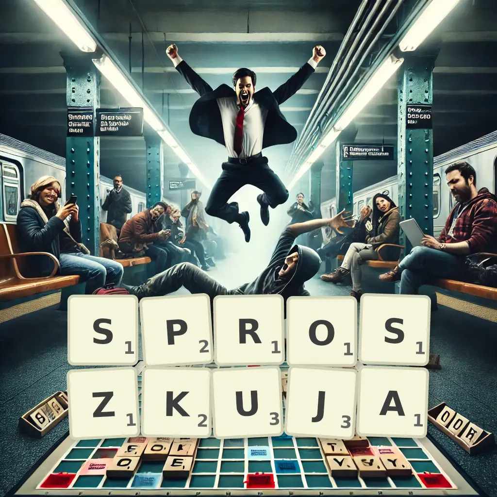 Słowa z liter SPROSZKUJĄ