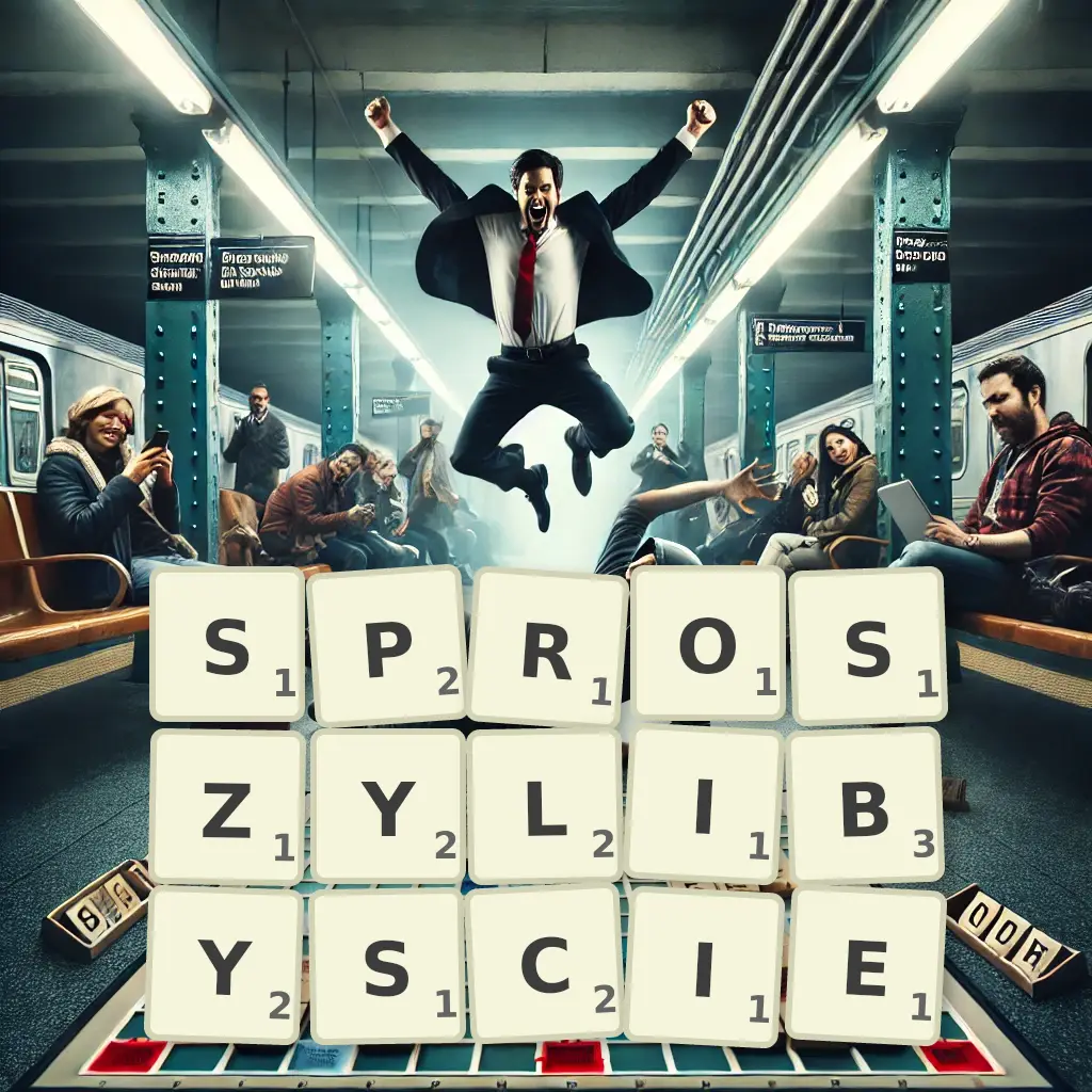Słowa z liter SPRÓSZYLIBYŚCIE