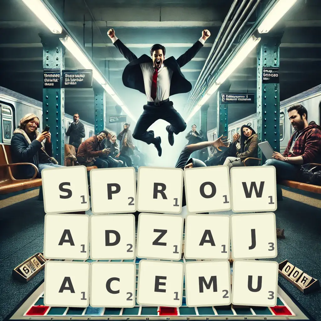 Słowa z liter SPROWADZAJĄCEMU