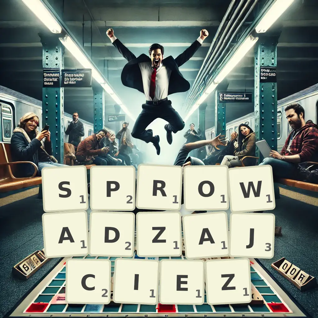 Słowa z liter SPROWADZAJCIEŻ