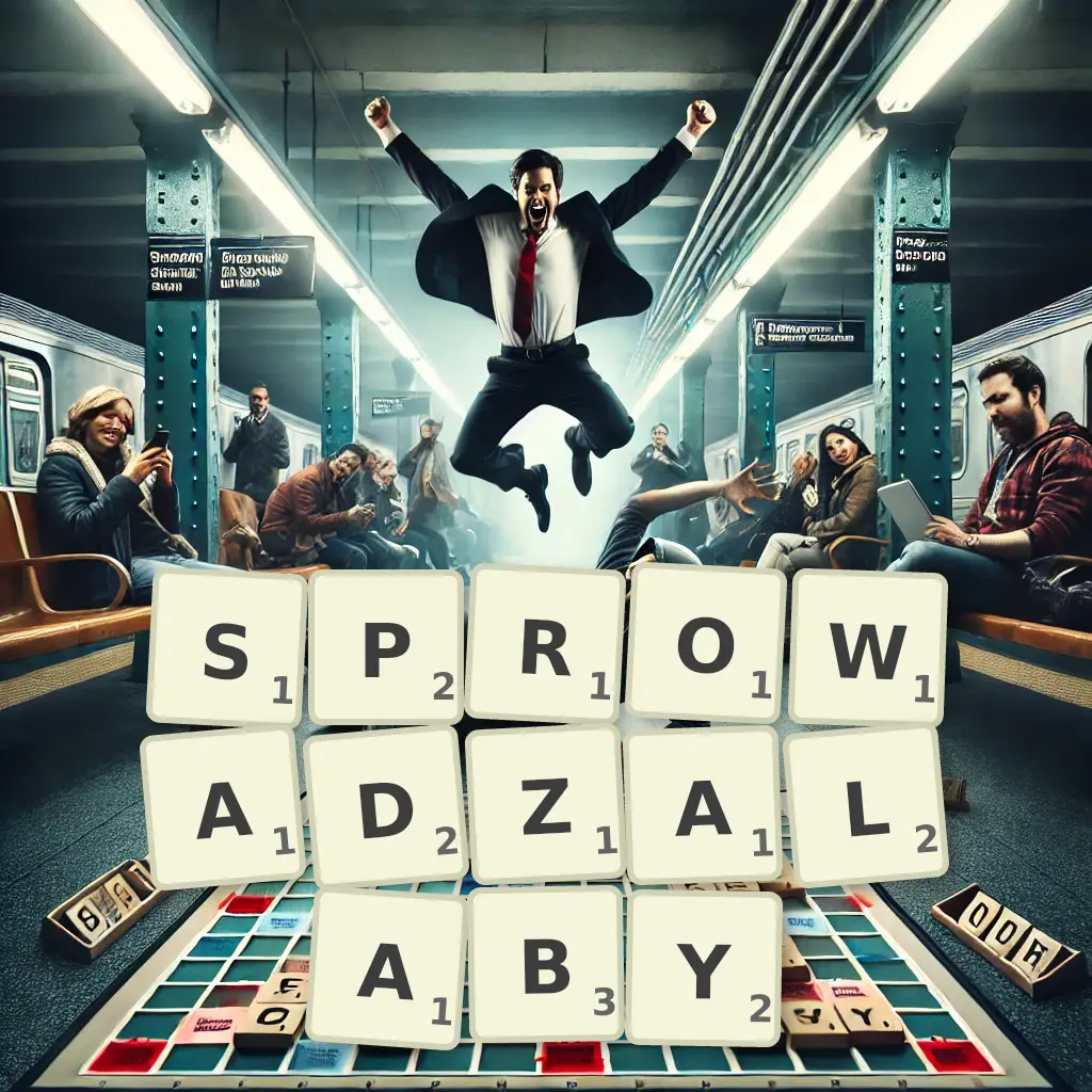 Słowa z liter SPROWADZAŁABY