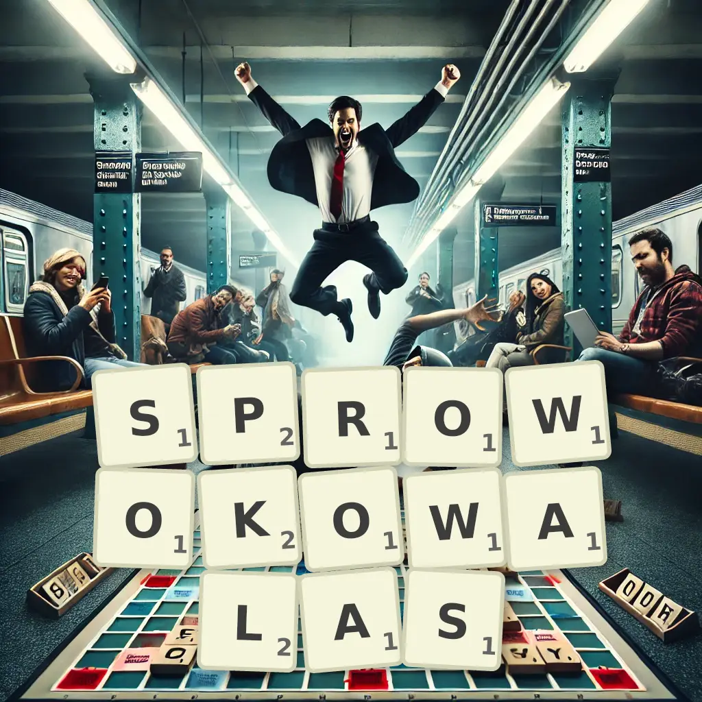 Słowa z liter SPROWOKOWAŁAŚ