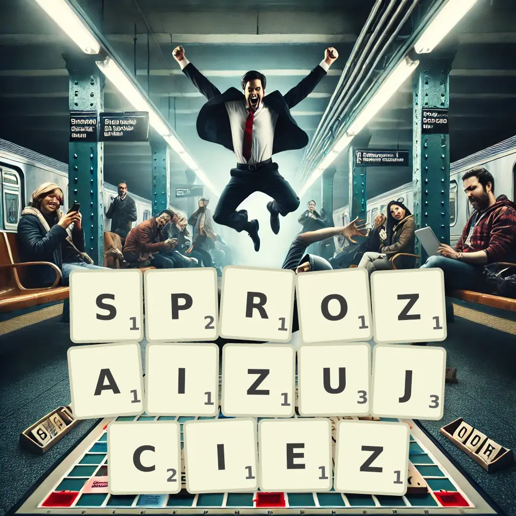 Słowa z liter SPROZAIZUJCIEŻ