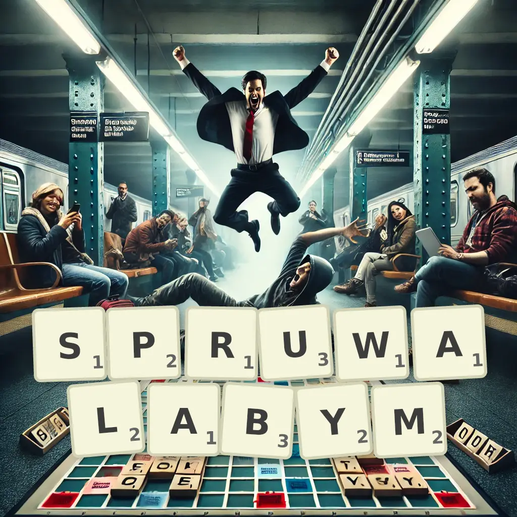 Słowa z liter SPRUWAŁABYM