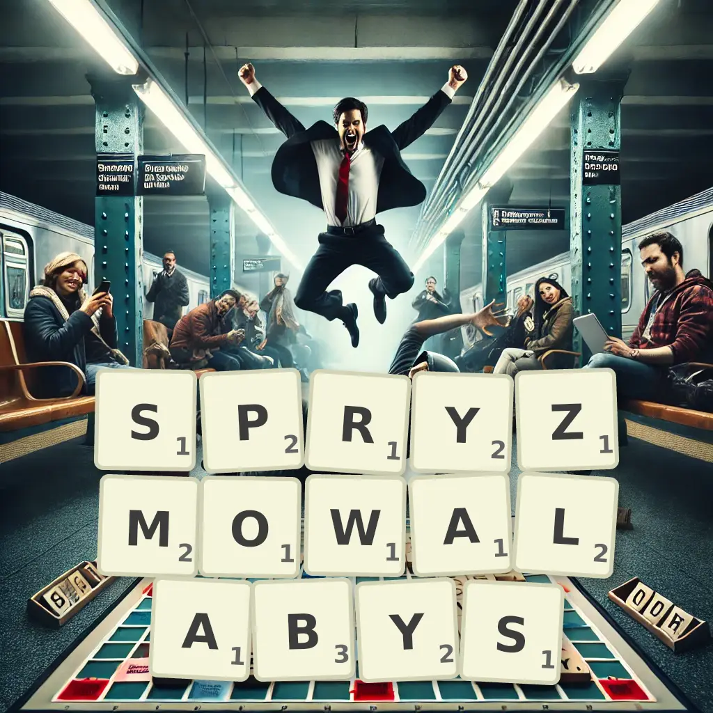 Słowa z liter SPRYZMOWAŁABYŚ