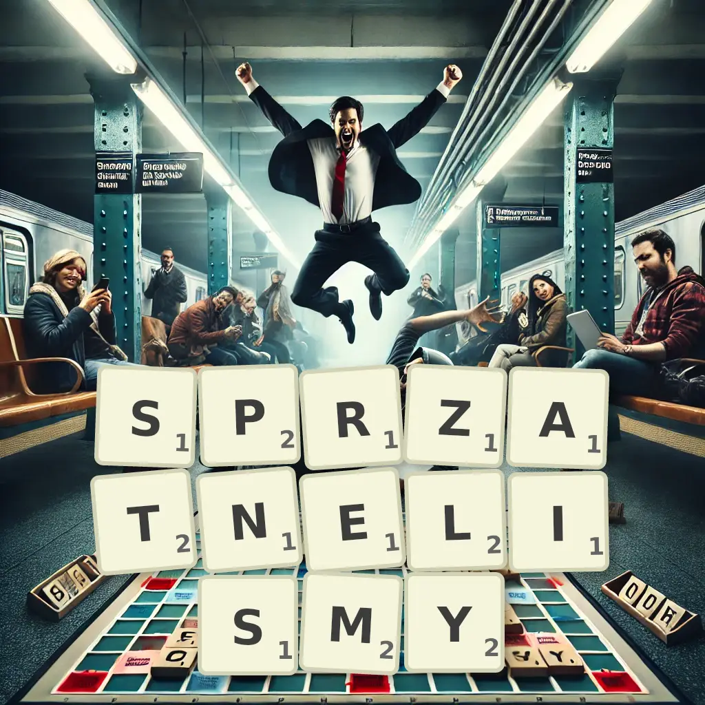 Słowa z liter SPRZĄTNĘLIŚMY