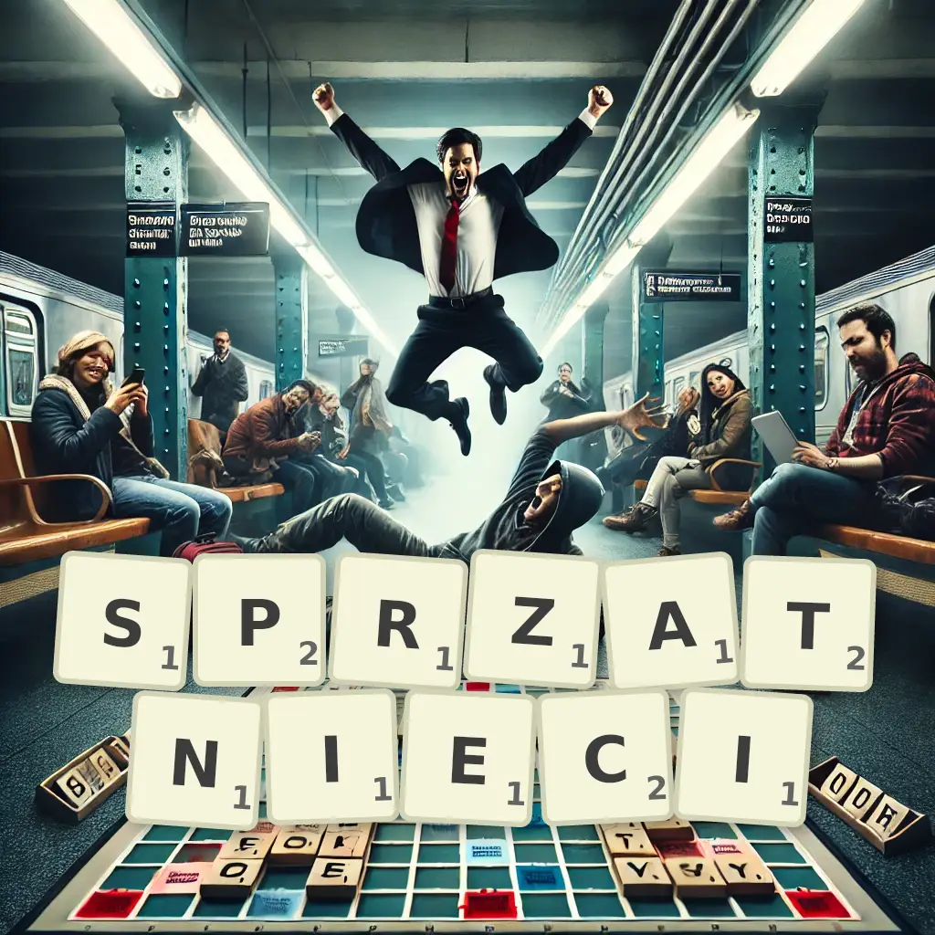 Słowa z liter SPRZĄTNIĘCI