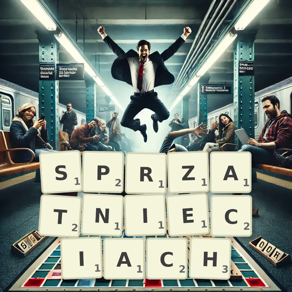Słowa z liter SPRZĄTNIĘCIACH