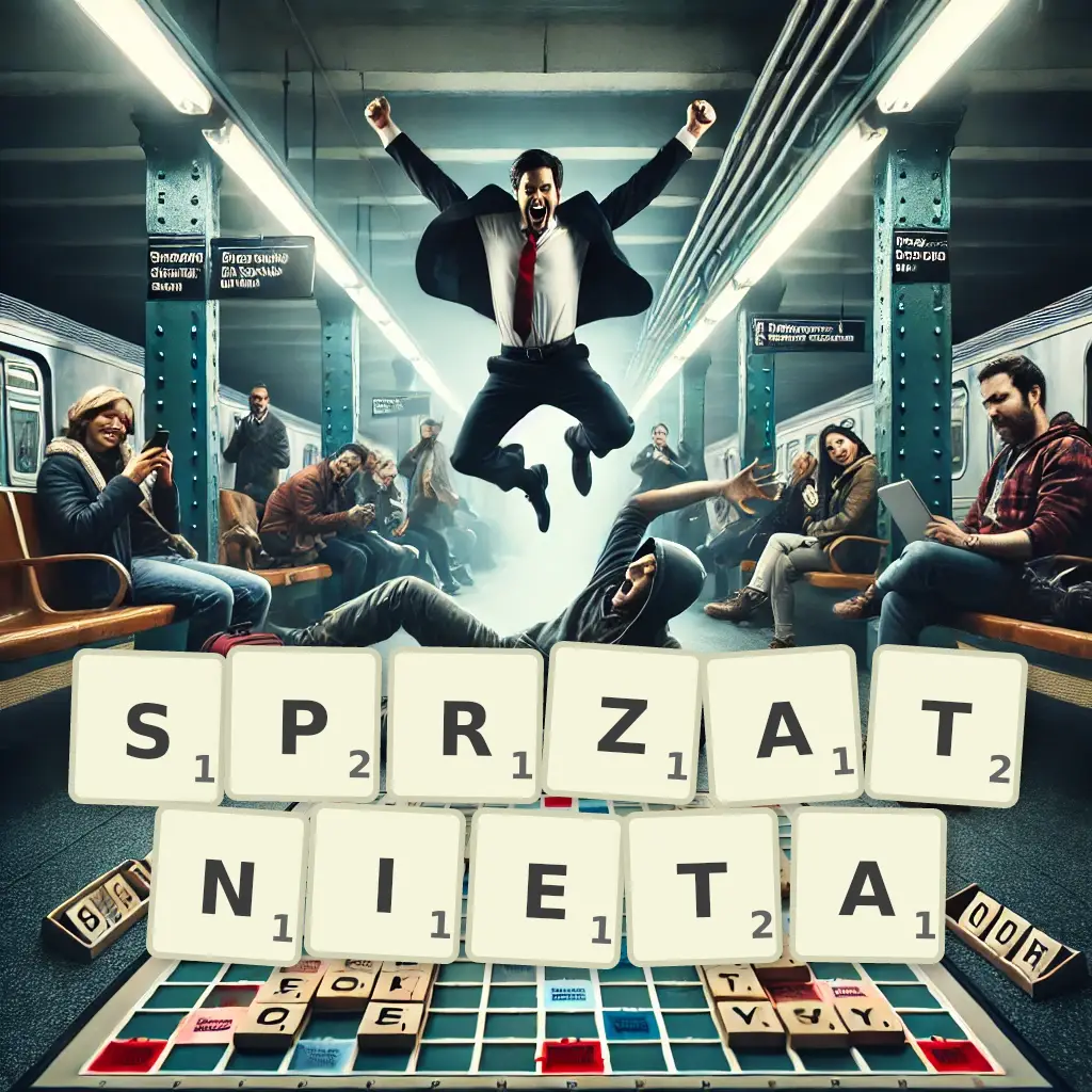 Słowa z liter SPRZĄTNIĘTĄ