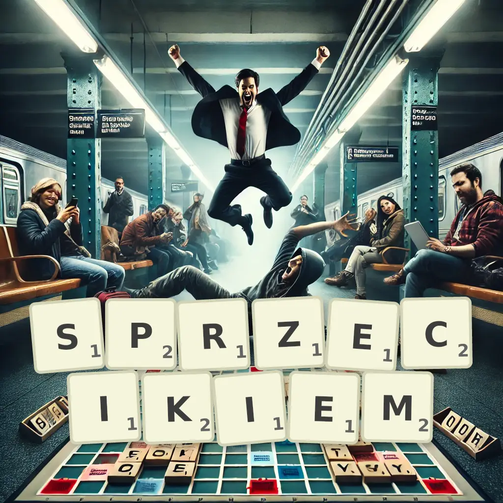 Słowa z liter SPRZĘCIKIEM
