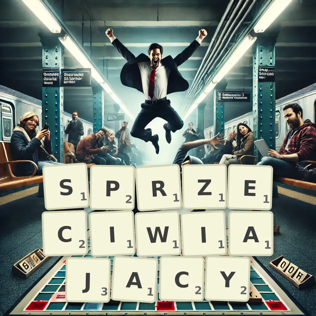 Słowa z liter SPRZECIWIAJĄCY