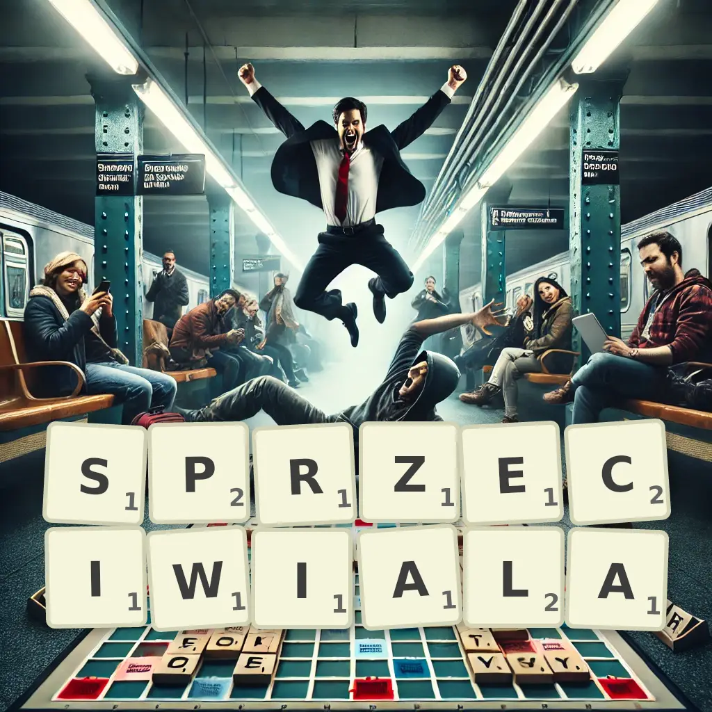 Słowa z liter SPRZECIWIAŁA