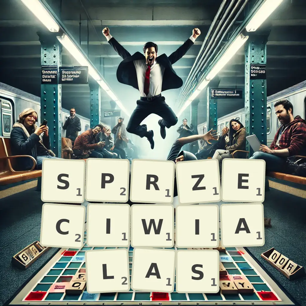 Słowa z liter SPRZECIWIAŁAŚ