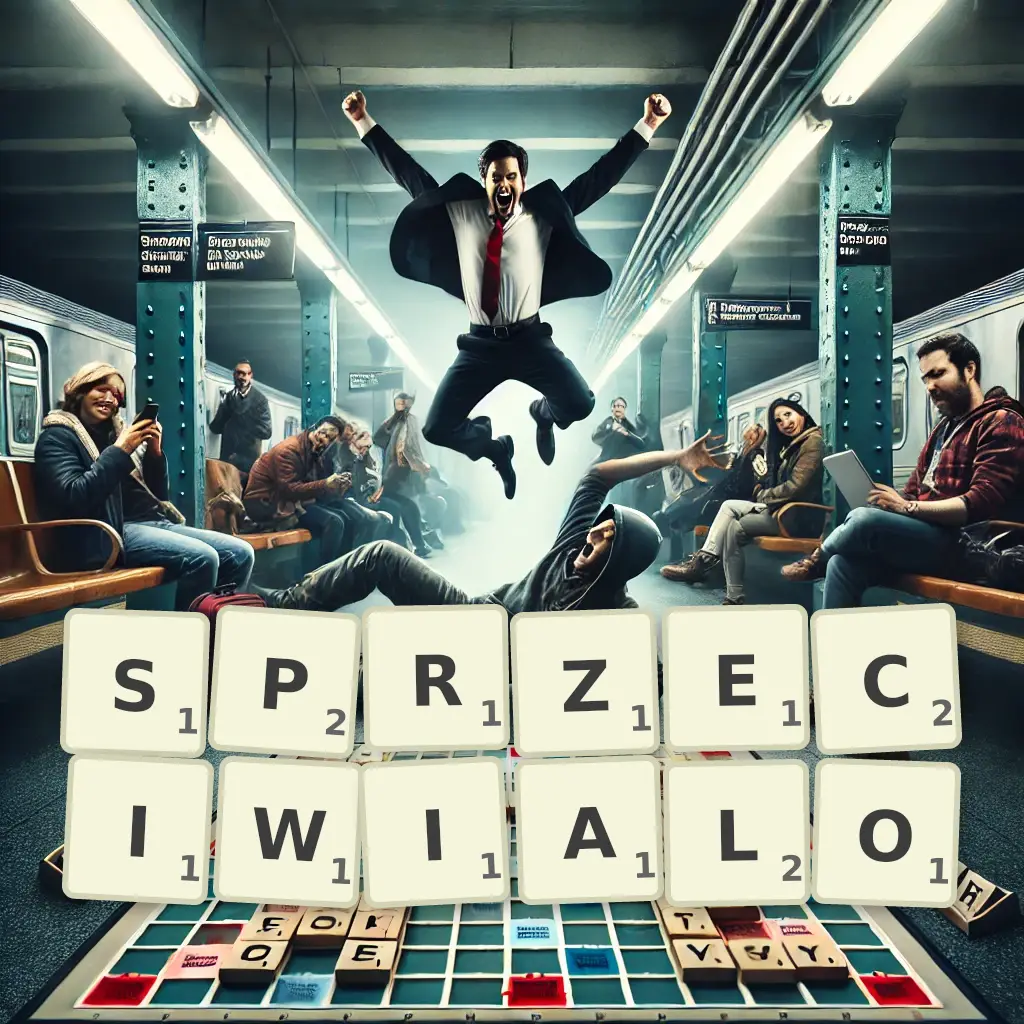 Słowa z liter SPRZECIWIAŁO