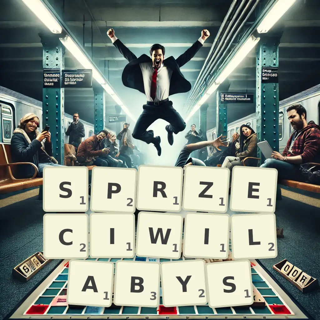 Słowa z liter SPRZECIWIŁABYŚ
