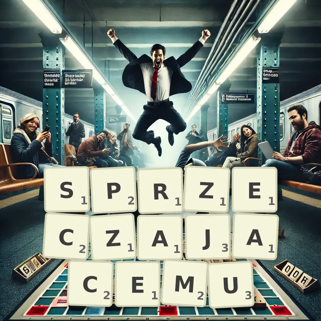 Słowa z liter SPRZECZAJĄCEMU