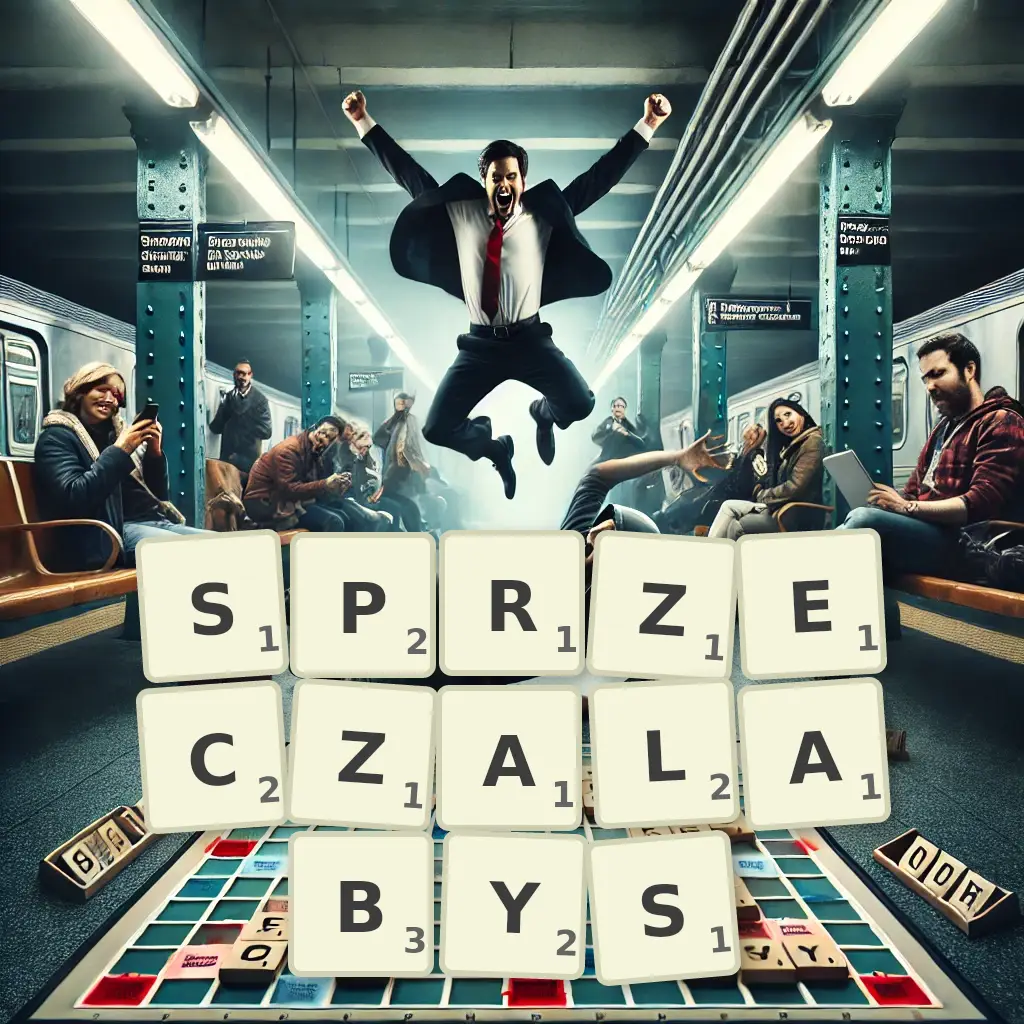 Słowa z liter SPRZECZAŁABYŚ