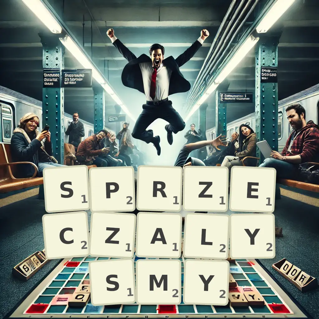 Słowa z liter SPRZECZAŁYŚMY