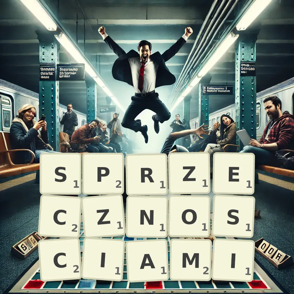 Słowa z liter SPRZECZNOŚCIAMI