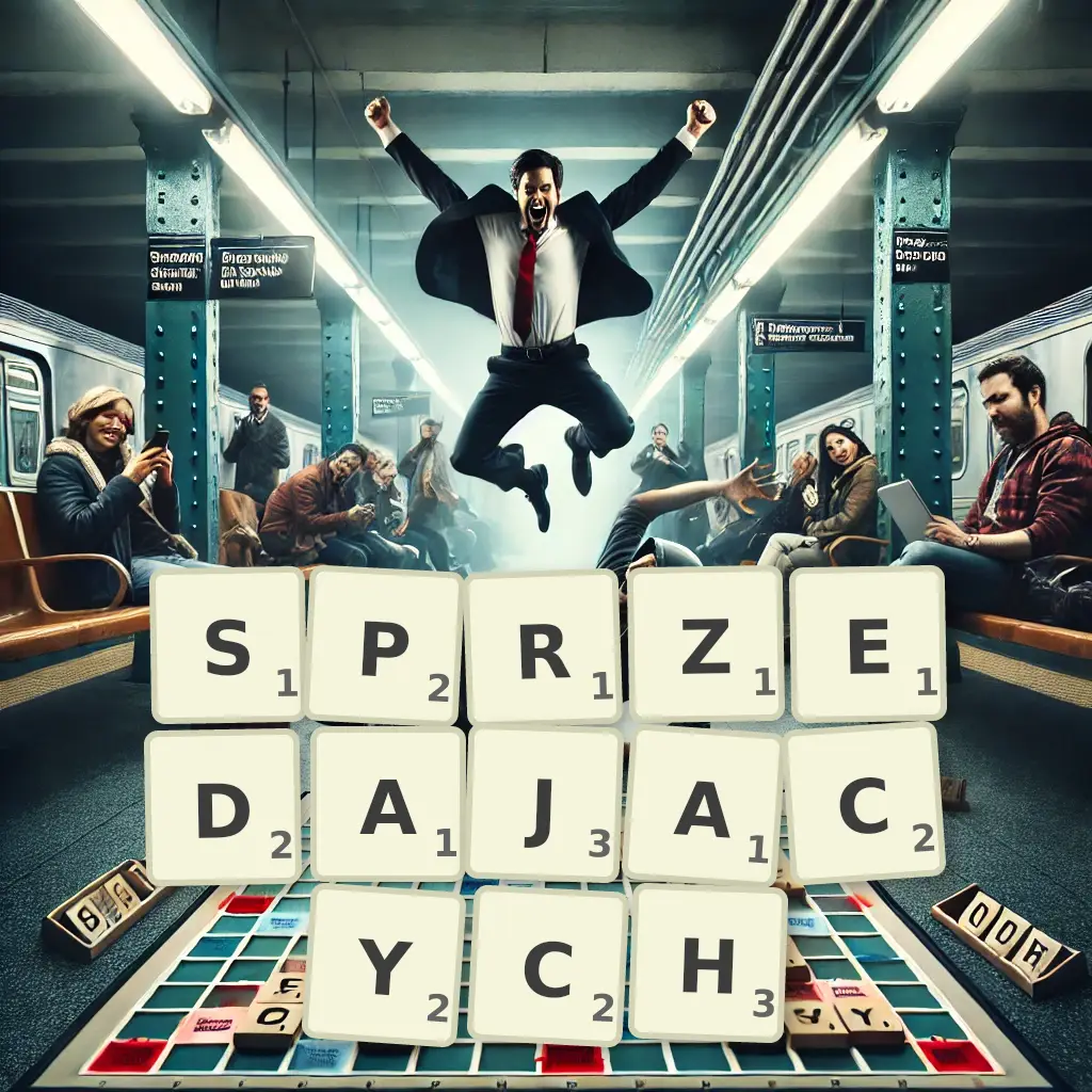 Słowa z liter SPRZĘDAJĄCYCH