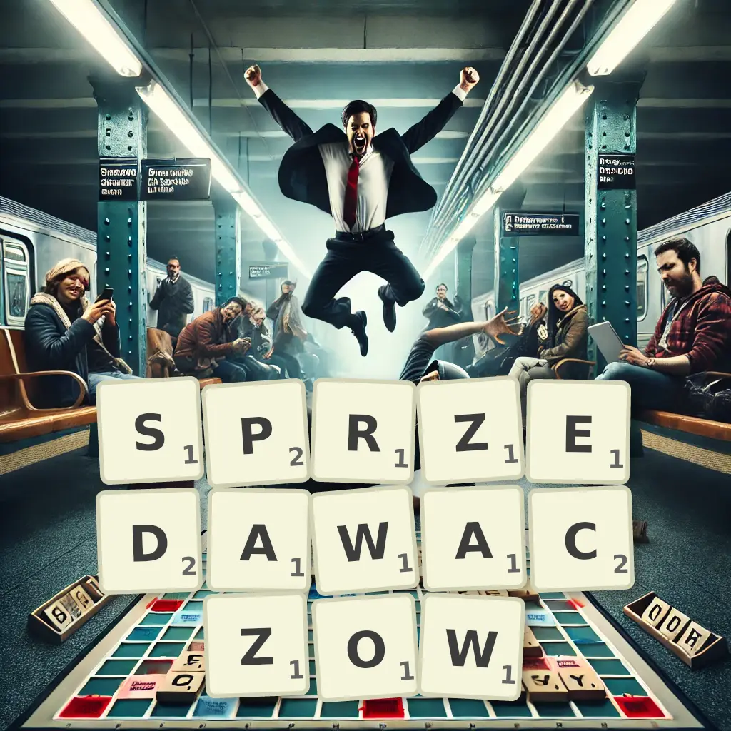 Słowa z liter SPRZEDAWACZÓW