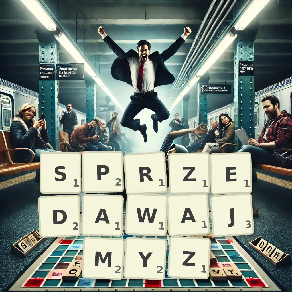 Słowa z liter SPRZEDAWAJMYŻ