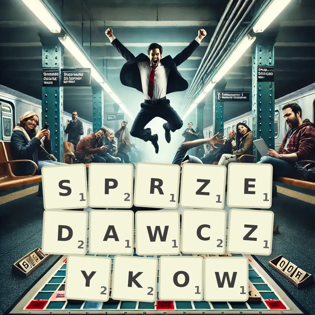 Słowa z liter SPRZEDAWCZYKÓW