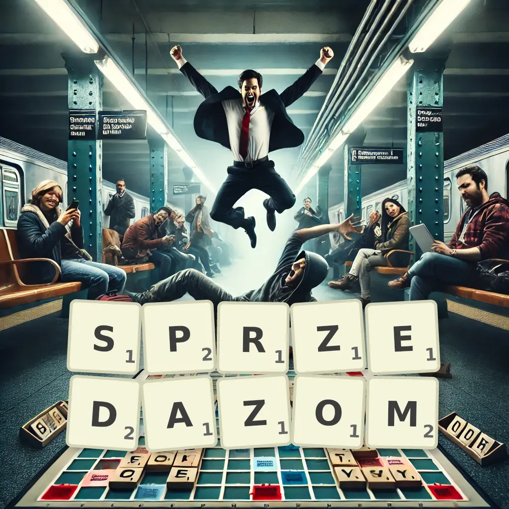 Słowa z liter SPRZEDAŻOM