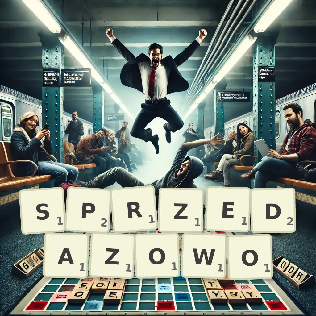Słowa z liter SPRZEDAŻOWO