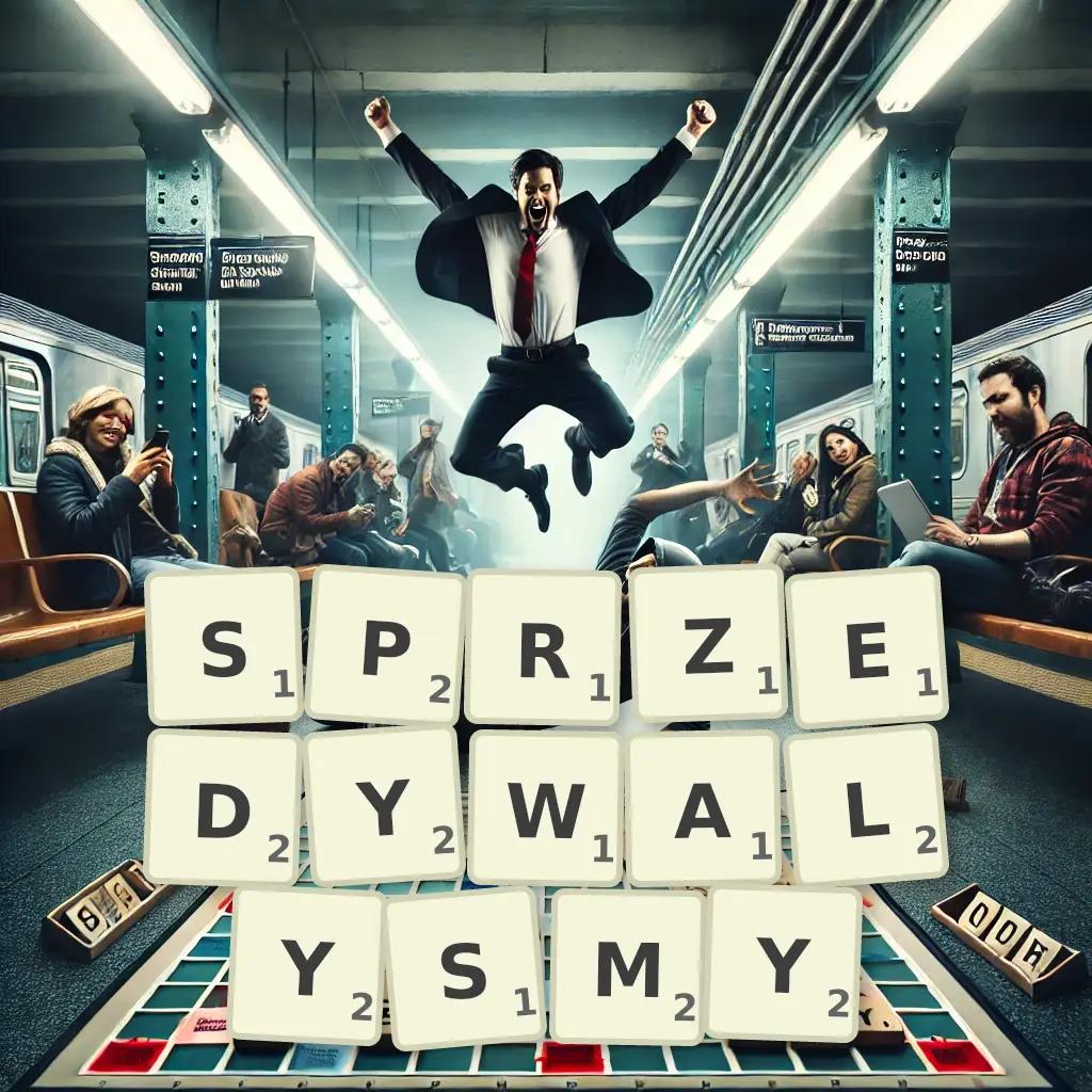 Słowa z liter SPRZĘDYWAŁYŚMY
