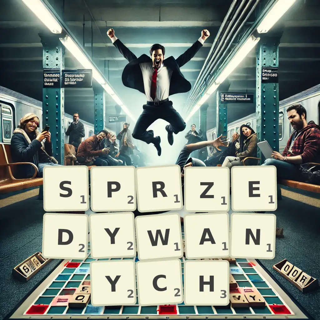 Słowa z liter SPRZĘDYWANYCH
