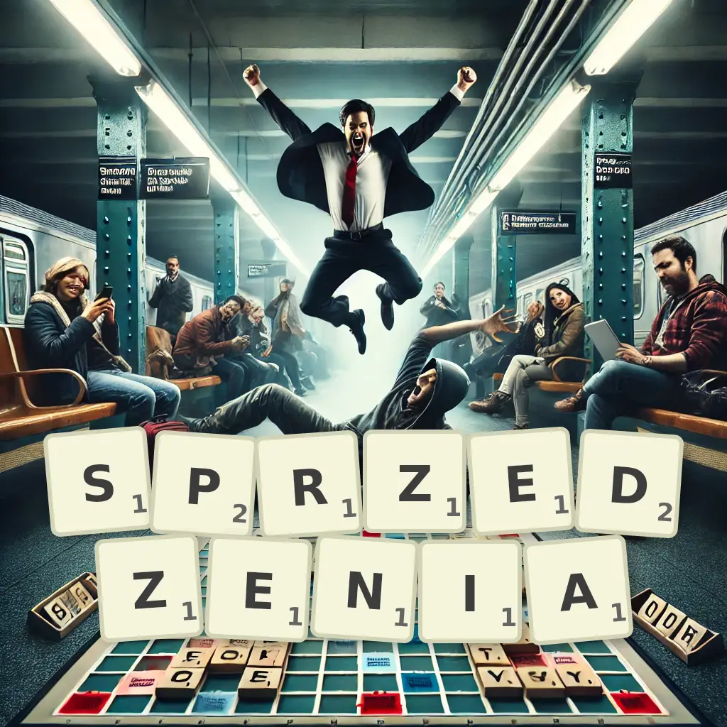 Słowa z liter SPRZĘDZENIA