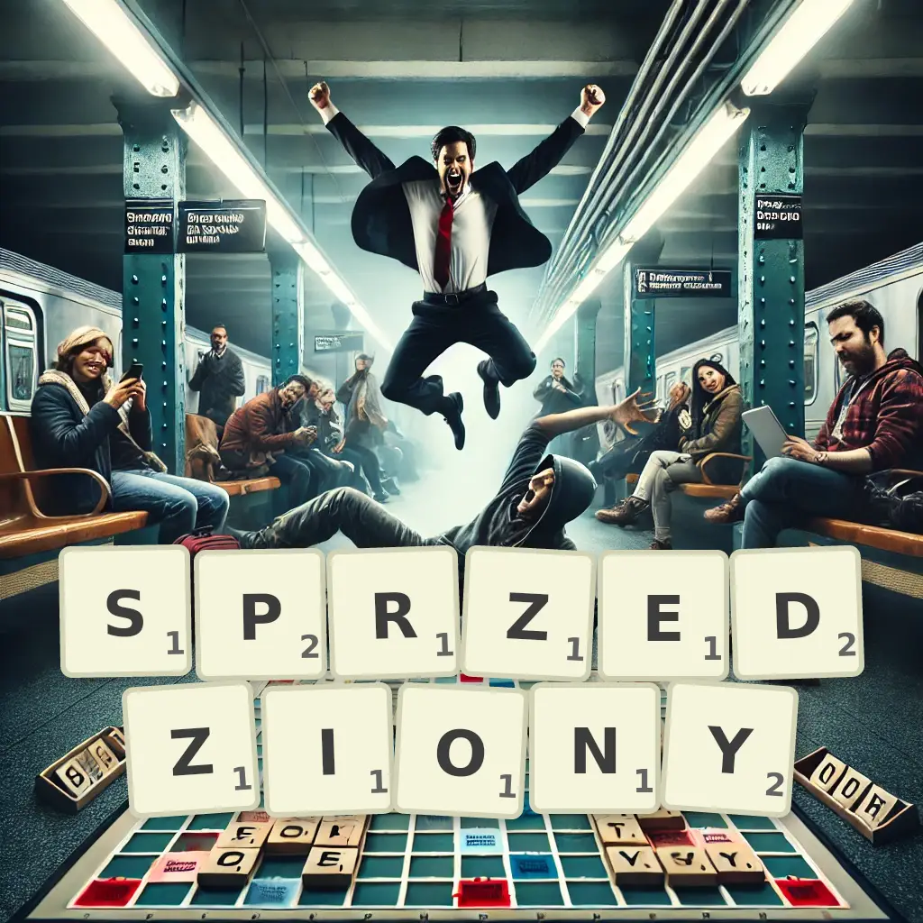 Słowa z liter SPRZĘDZIONY