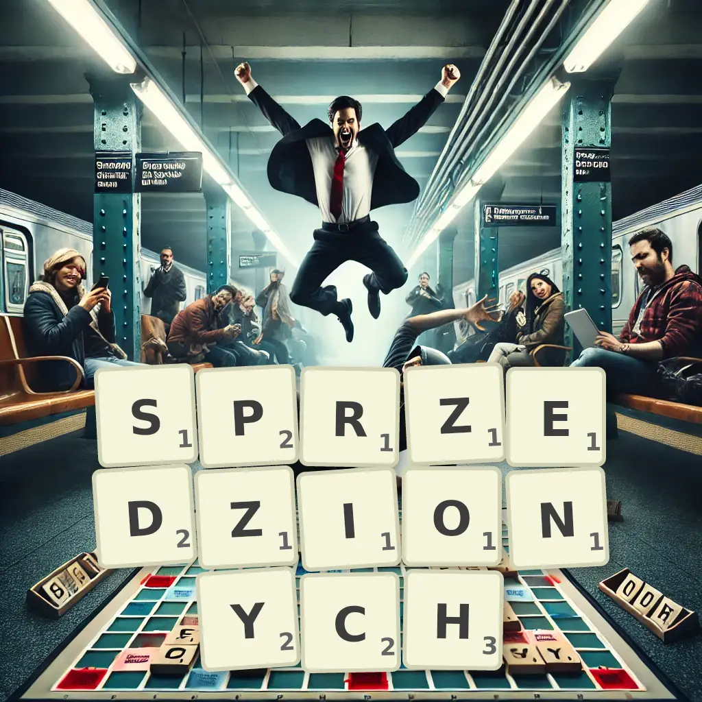 Słowa z liter SPRZĘDZIONYCH