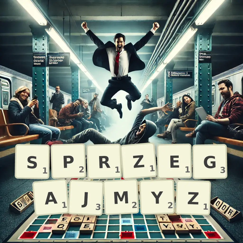 Słowa z liter SPRZĘGAJMYŻ