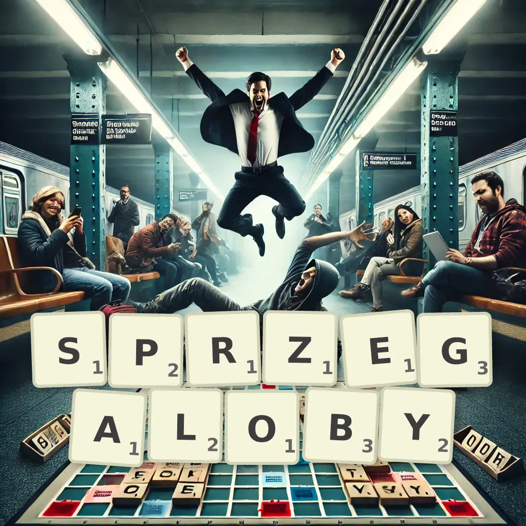 Słowa z liter SPRZĘGAŁOBY